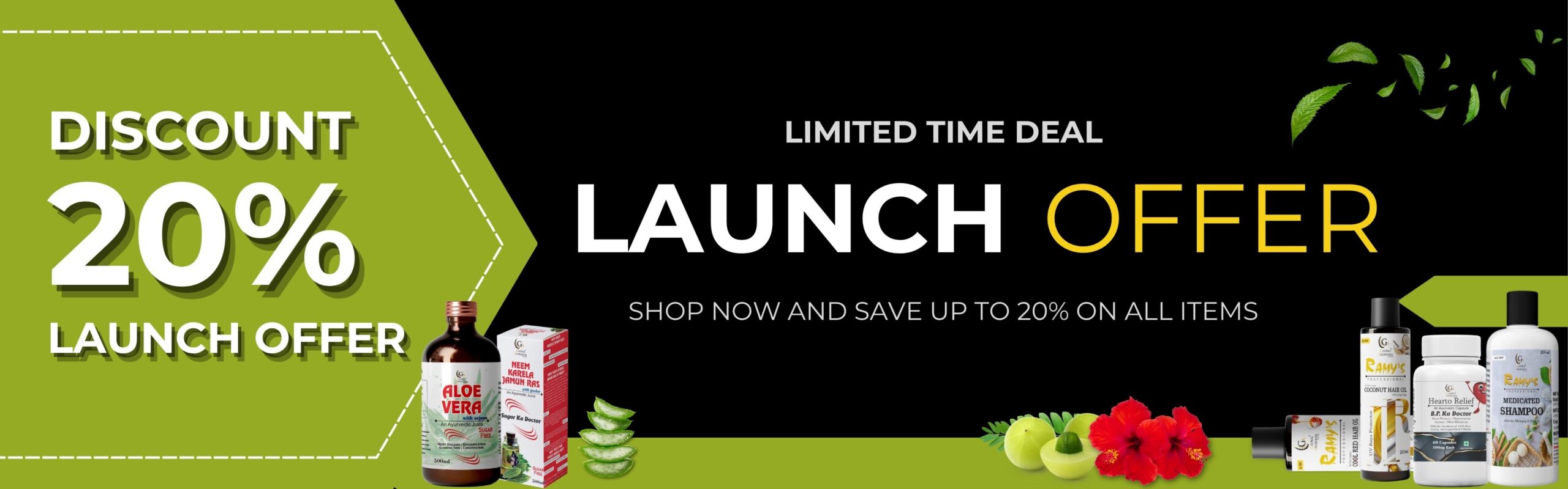 Global Ayurveda launch Offer