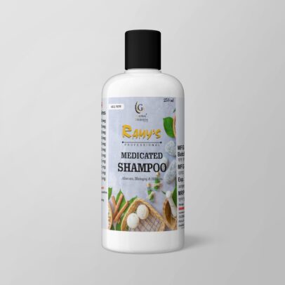 Ramy's Medicated Shampoo with Aloevera, Bhringraj & Hibiscus
